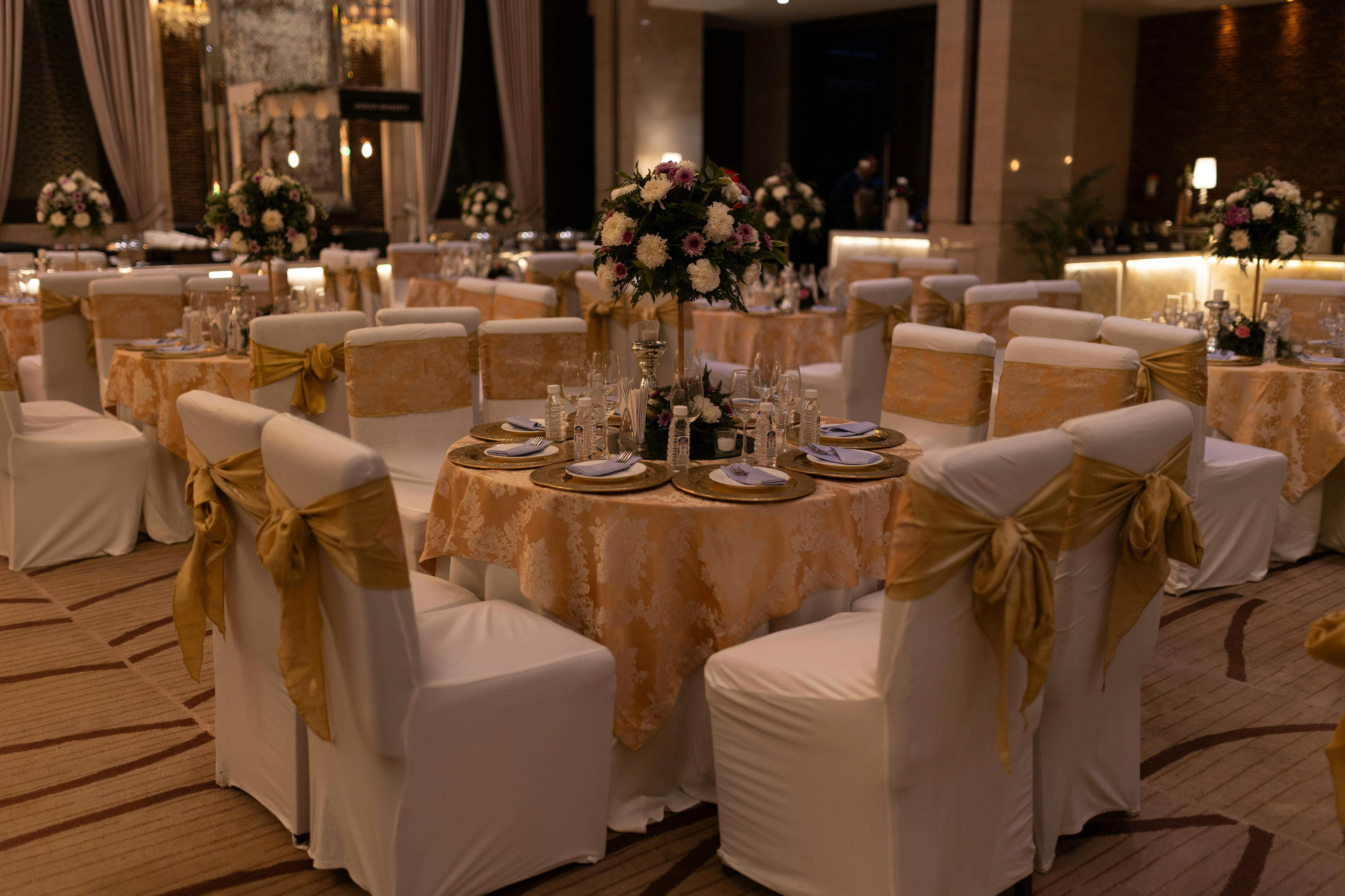Outdoor wedding AV setup in Chicagoland